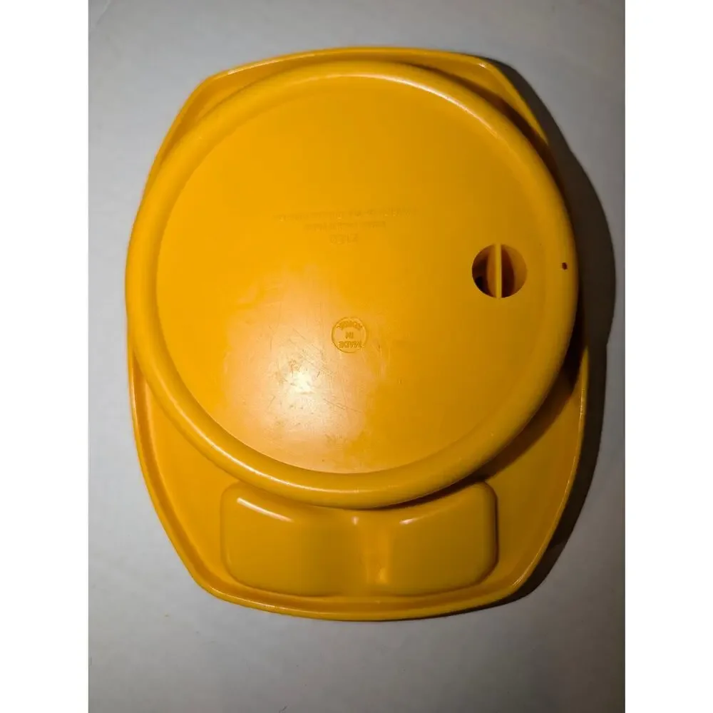 Vintage Fisher Price Baby Warming Dish Divided Plate Fun With Food